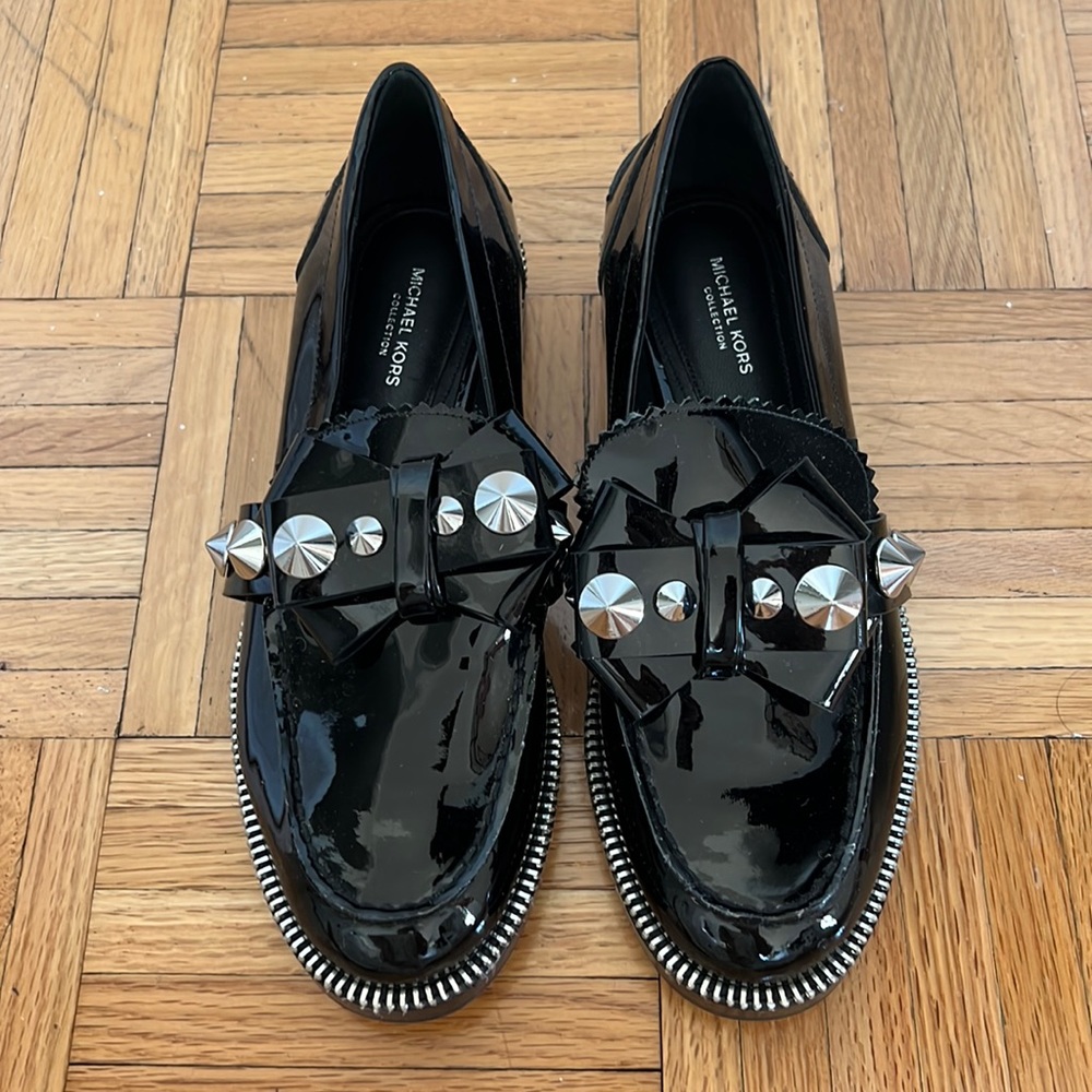 Michael Kors Collection Studded Bow Loafer